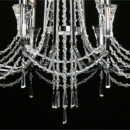 Valencia chandelier, size 84x215x84 cm, 480W 8xe14 IP 20-8