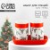 New Year! Set for spices New Year's ceramic "Rozhdestvensky!", 12x6.5x7 cm, white color