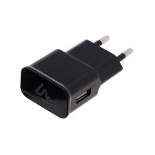 Network charger Luazon LN-100AC, 1 USB, 1 A, black