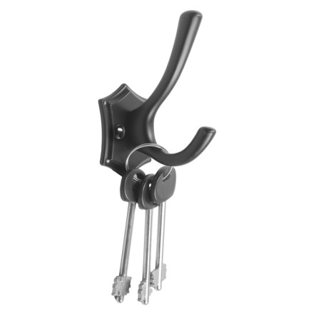Furniture hook Cappio Destiny, two -rod, black-2