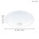 Nast-flowing lamp LED Voltago LED, 30W