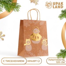Crafts with gold embossing, 