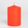 Candle-cylinder, 6x8.5 cm, 180 g, 12 hours, red