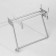 Holder for hammer for perforation, color chrome
