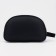 Cosmetic bag on lightning, 2 departments, black color