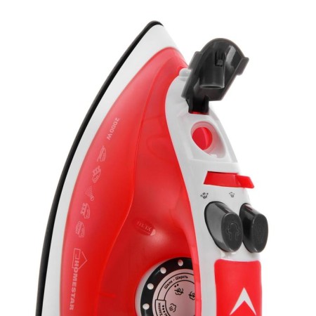 Iron Homestar HS-4003, 2000 W, ceramic sole, 200 ml, white red-3