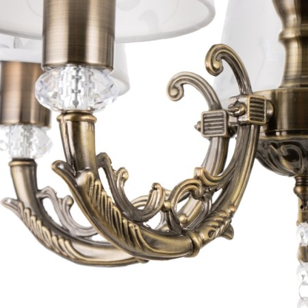 Virginia chandelier 5x40W E14 bronze 58x58x76 cm Bayerlux-4