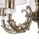 Virginia chandelier 5x40W E14 bronze 58x58x76 cm Bayerlux