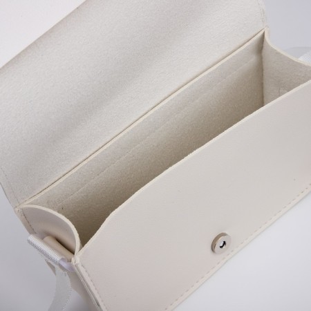 Baby bag on magnet, white color-2