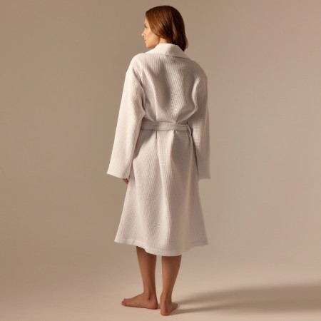 Welfare Women's bathrobe SL Home: Basic "Blanc de Blanc", size m, 100% cotton, 300 g/m2-6