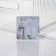 Storage container with handle LadOM "Crystal", 31.5 × 16.5 × 11.5 cm, color transparent color