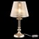 Ksenia table lamp, 40W E14, color gold