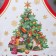 Apron "Ethel: New Year's fairy tale", 65 × 60 cm, 100 % cotton, sarzha, 190 g/m²