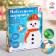 New Year's nightlight- with your own hands "Snowman"