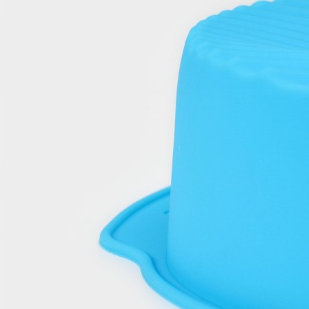 Baking uniform with handles of the valve "Circle", silicone, 27 × 24 × 6 cm, inner diameter 22 cm, color mix-5