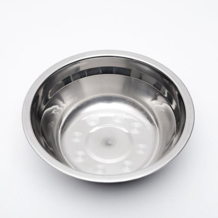 A set of 2 bowls on a stand, 2 x 500 ml, black stand-4