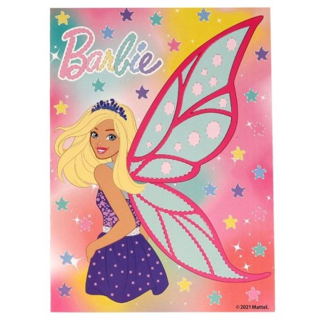 Set for children's creativity "Barbie" Application from EVA, 17 × 23 cm-2