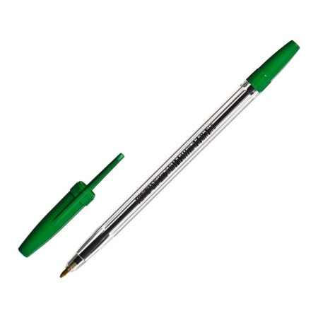 Ballic handle Corvina "51 Classic" Green ink, 1.0 mm node, transparent case-3