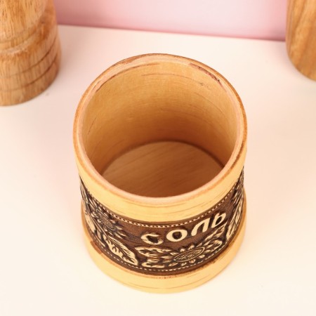 Туес «Подсолнушек», соль, 7×9 см, береста-4