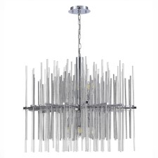 Люстра подвесная St Luce. SL1628.103.12. Teramo. 12х40 Вт, E14, 75х75х66 см, цвет хром