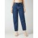 Women's jeans with a high landing CONTE ELEGANT BALLOON, size XS, MID Blue color
