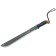 Machete Garden, direct blade, bilateral, Truper