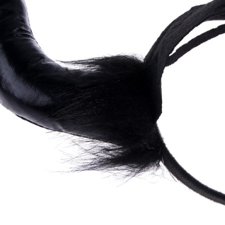 Carnival rim "Devil", black color-2