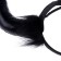Carnival rim "Devil", black color