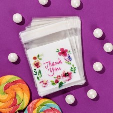BOPP package with sticky tape, 
