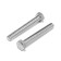 Bolt bolt master, with a hexagonal head, galvanized, Din933, M8x60 mm, 3 pcs
