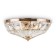 Ceiling light MayToni Mod094CL-04G, 4XE14, 60W, 39.6x39.6x19.2 cm, color gold