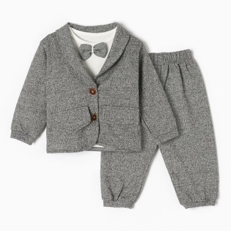 Set for a boy, gray color, height 74 cm