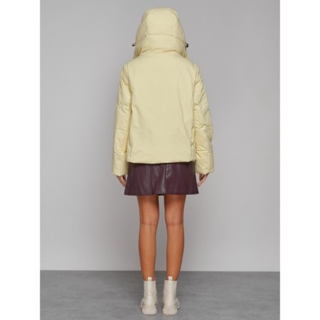 Winter jacket, size 44, light yellow color-3