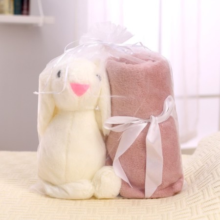 Soft toy with a blanket "Bunny"-5