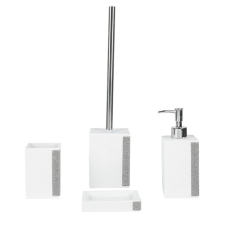 Axentia Lindos dispenser for liquid soap made of polyurezine, 7.2x7.2x18.2 cm, volume 400 ml-3