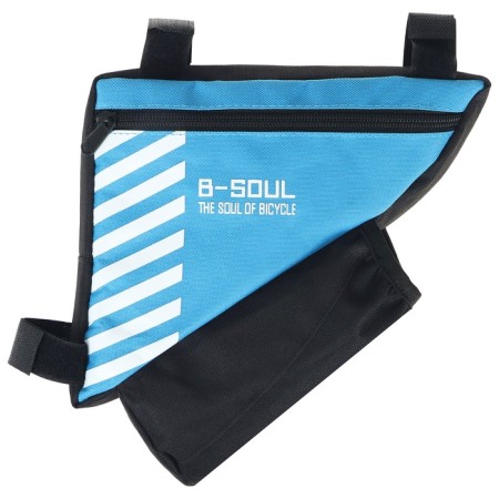 A bicycle lubber with a bottle compartment, blue color-2
