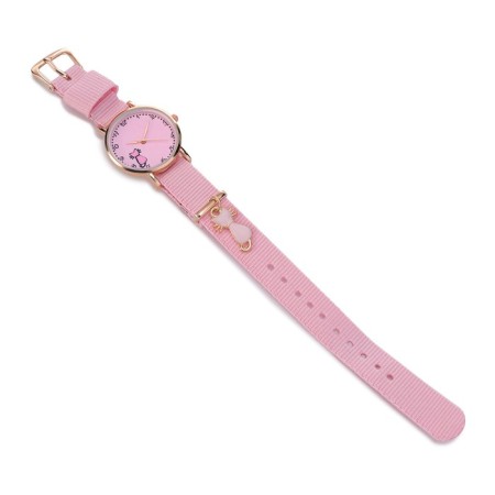 Women's watch "kitten", pink-4