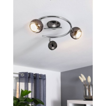 Lamp BIMEDA 3x3W LED Black 29x29x34.5cm-1