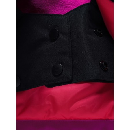 Ski suit for girls for, height 140 cm, raspberry color-11