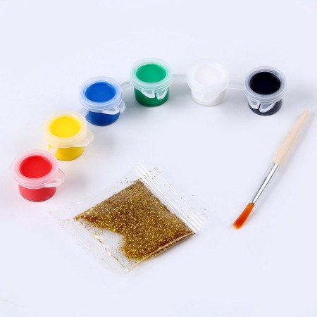 Mug for painting "Drakonchik" with a soft toy, 300 ml-3