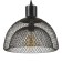 Bayerlux lamp "Weaving" 1x40W E27 Black 25x25x120 cm.