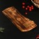Groot board in firing with a bloodstream Wild Kitchen, 50 × 20-25 × 2.5 cm, a single cedar array