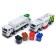 Set of game "City Services" with containers for sorting and cards