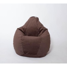 Mear-bag “Pear” average, diameter 75 cm, height 120 cm, color chocolate