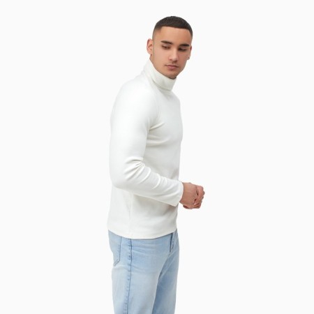 Men's turtleneck Minaku: Basic Line Man Color Ecc, size 46-1