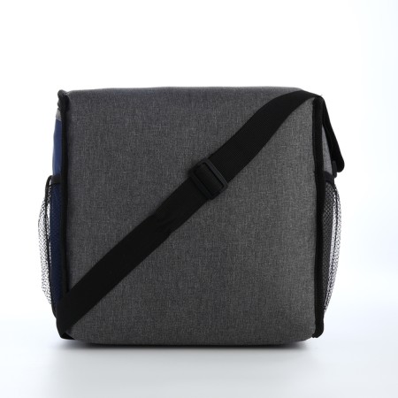 Bag-Termo two-flowers 15l, 30*20*25, departure for Meln, n/karm, side mesh, reg, gray/blue-1
