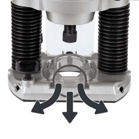 Фрезер Einhell TC-RO 1155 E, 1100 Вт, 30х55 мм, 6+8 мм, 11000-30000 об/мин-2