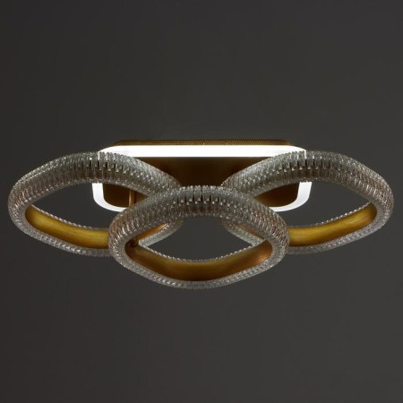 Chandelier with PDU 1141/3 LED+backlight 72W 3000K-6000K Dimmer gold 54x25x13 cm Bayerluux-8