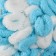 Yarn "Puffy More Plus" 100 % micropoliester 11m/250g (8001)