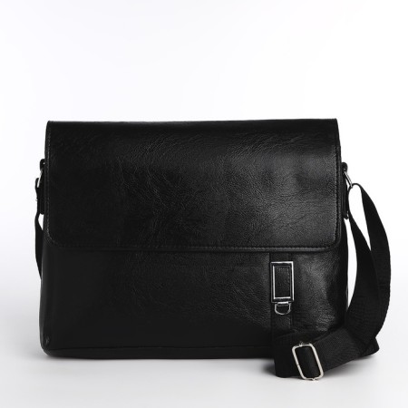 Male bag, black color-1